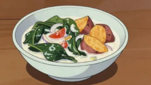 Aibika in Coconut Milk