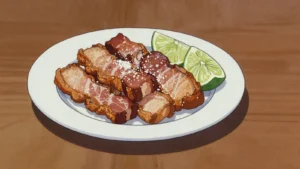 Chicharõ trenzado