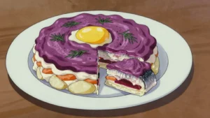 Dressed herring