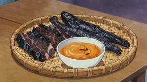 Dry meat