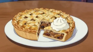 Dutch apple pie