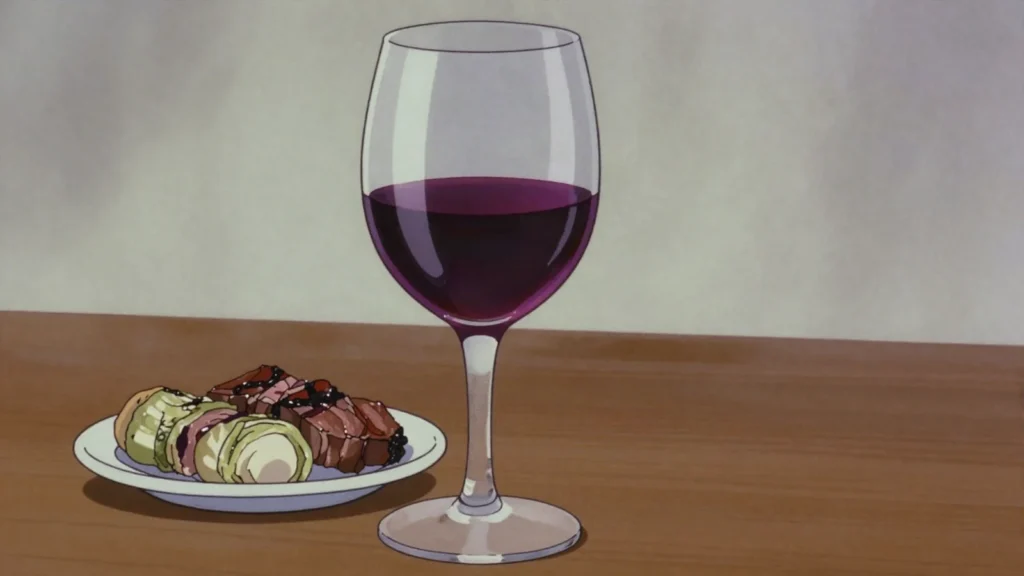 Fetească Neagră, native dark-berry red wine, Moldova wine & spirit, anime style