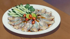Giant Clam Sashimi
