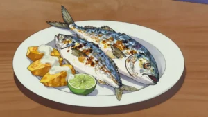 Grilled Flying Fish