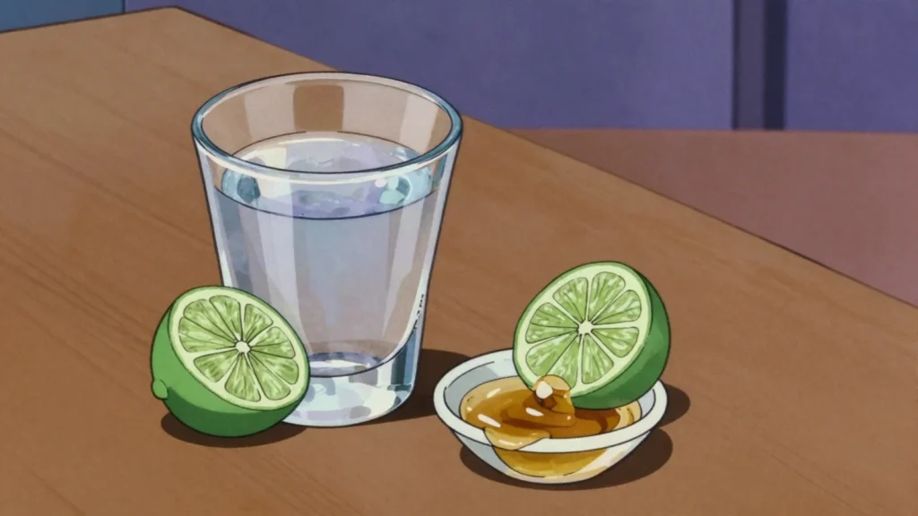 Grogue, artisanal sugarcane rum distilled in island trapiches, Cape Verde wine & spirit, anime style