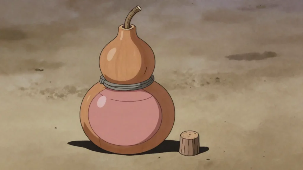 Maasai blood and milk, fresh cattle blood mixed with milk, drunk on ceremonial days, Kenya drink, anime style