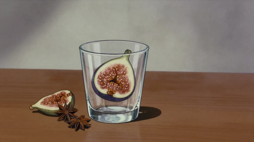 Mahia, moroccan Jewish eau-de-vie distilled from figs or dates and flavoured with anise, Morocco wine & spirit, anime style