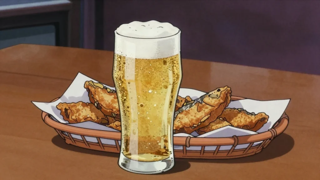 Sands, pale lager brewed in Nassau, drunk on the beach and at fish fries, Bahamas wine & spirit, anime style
