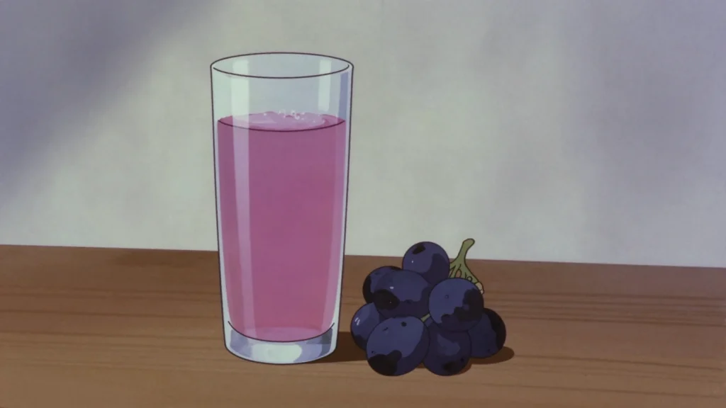 Sira, lightly fermented grape must, cloudy and sweet-sour, drunk cold at kebab houses, Turkey drink, anime style